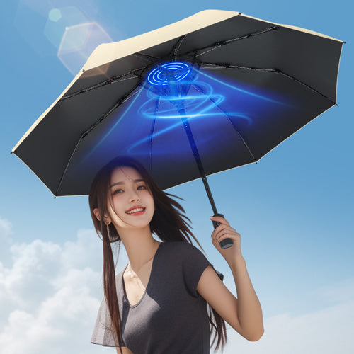 AirUmbra Pro™ - 涼しさと紫外線対策を同時に叶える次世代傘