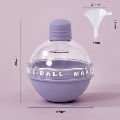 IceBall Maker™｜おしゃれな丸型氷が簡単に作れるシリコン製アイスボールメーカー